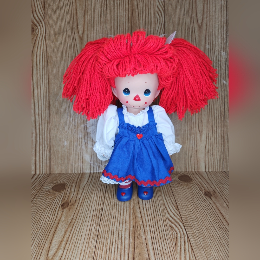 Precious Moments Y2K Vintage Collectible Moptop Mary Yarn Hair Doll‎